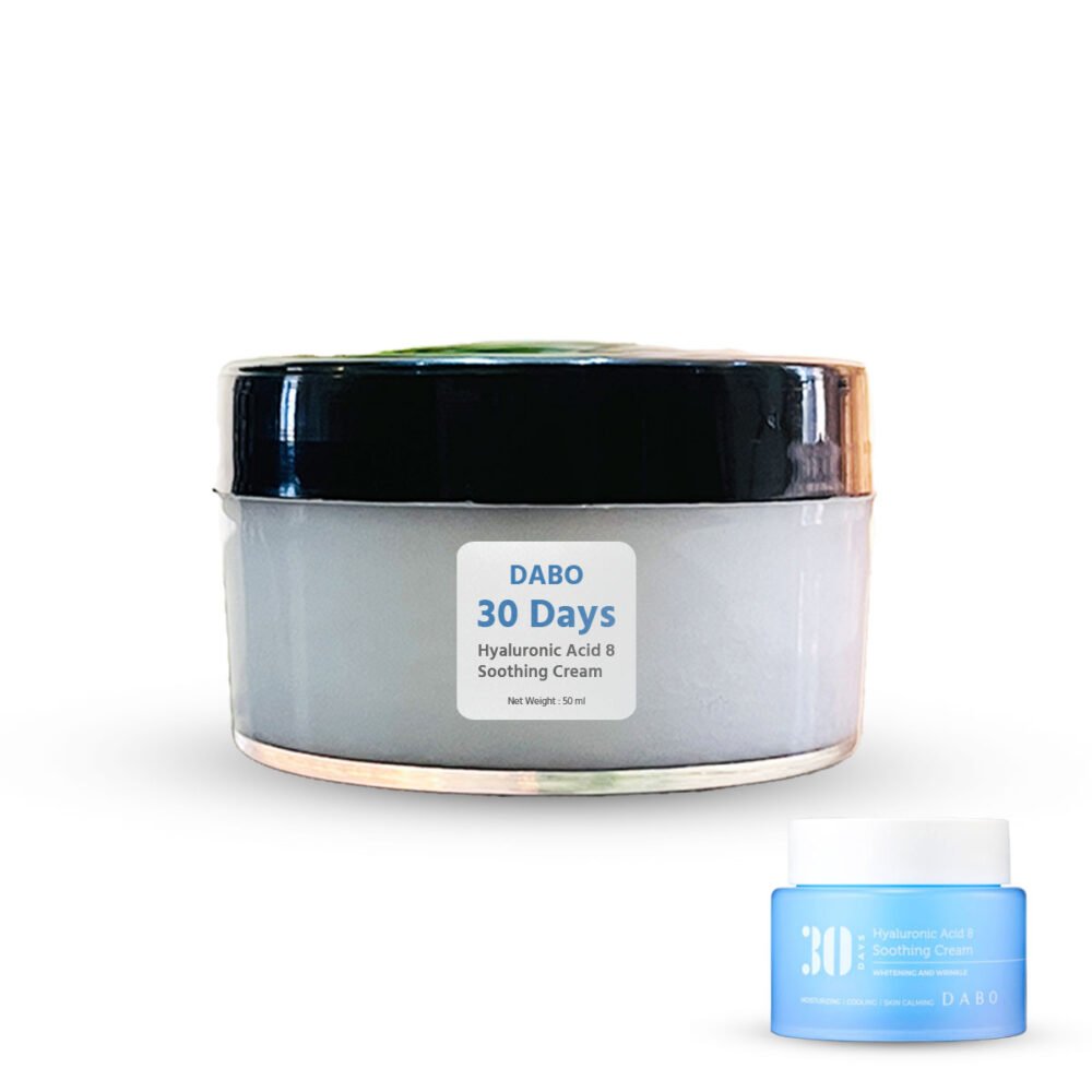 DABO 30 Days Hyaluronic Acid 8 Soothing Cream - 50 ml (Value Pack)